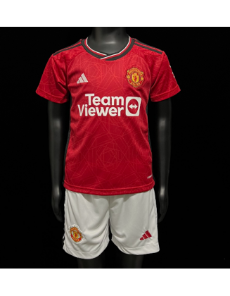Manchester United Home Jersey 23/24 For Kids 