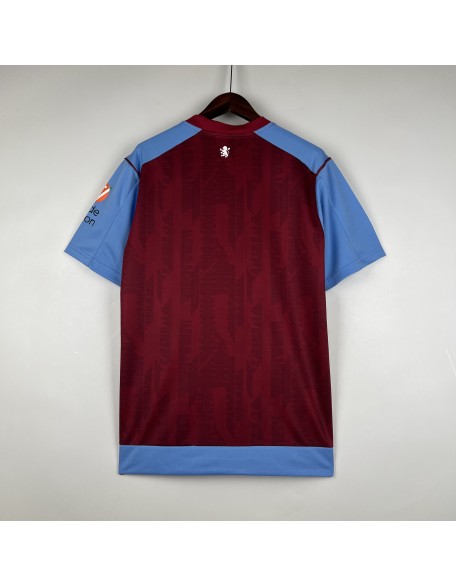 23/24 Aston Villa Home Football Shirt 