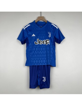  Juventus Goalkeeper Shirt 23/24 For Kids