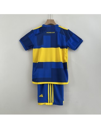 Boca Juniors Home Jersey For Kids 23/24