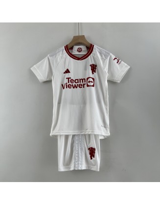 Manchester United Second Away Jersey 23/24 For Kids 
