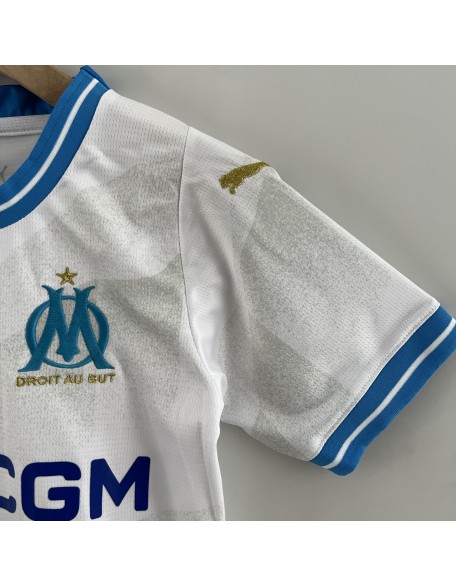 Olympique Marseille home Jerseys 23/24 For Kids