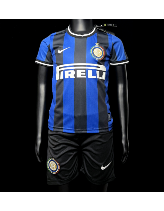Inter Milan Home Jersey 09/10 For Kids Retro