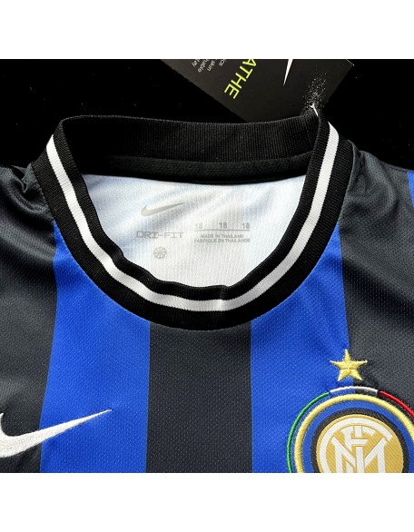 Inter Milan Home Jersey 09/10 For Kids Retro