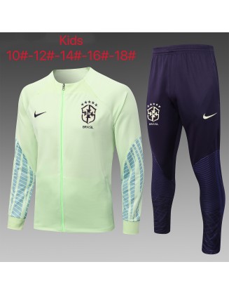 Jacket + Pants Brazil 2022 Kids