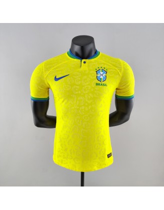 Brazil Home Jerseys 2022 Player Version 