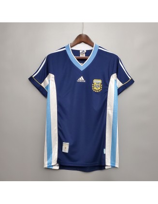 Argentina Away Jerseys 1998 Retro