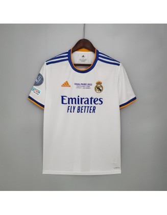 Real Madrid Final Version Jersey 2021/2022