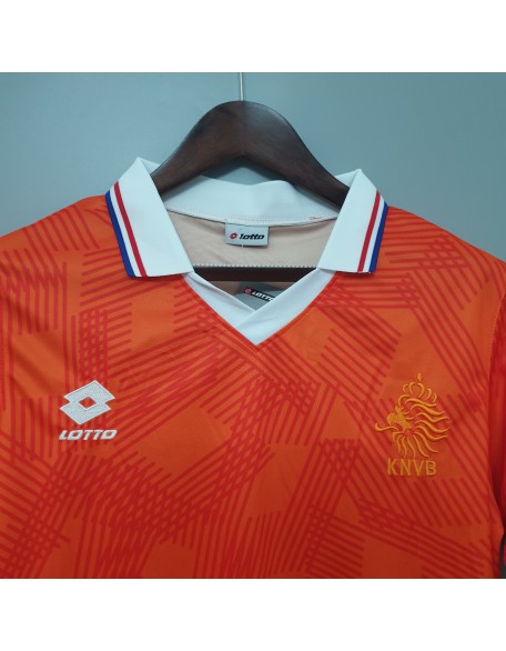 Netherlands Home Jerseys 1991 Retro 