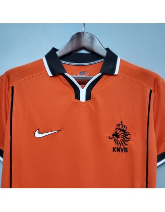Netherlands Home Jerseys 1998 Retro 