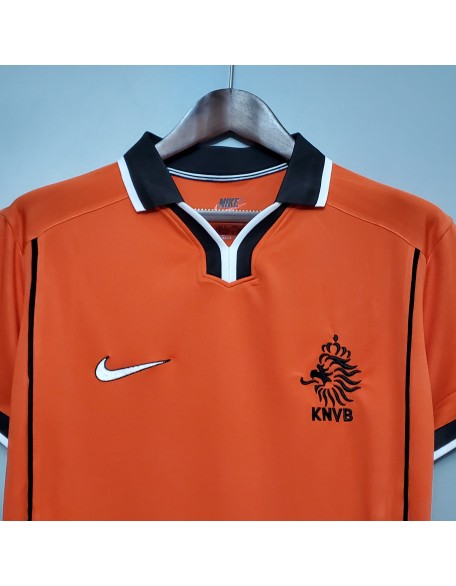 Netherlands Home Jerseys 1998 Retro 