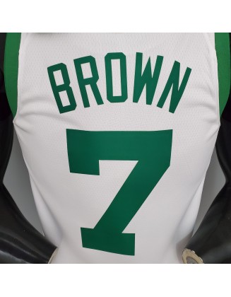 BROWN#7 75th Anniversary Celtics